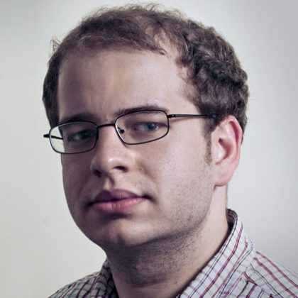 Mike Drucker stand-up comedian performing live in New York City