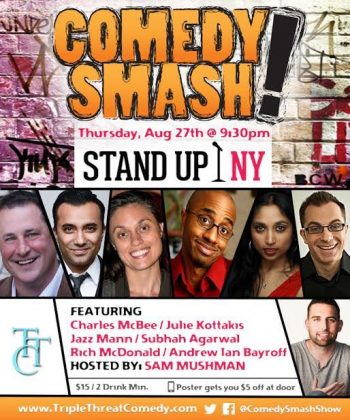 Comedy Smash! Series a Stand Up NY