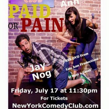 Paid Or Pain New York Comedy Club