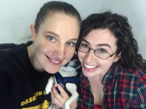 (from left to right) Caitlin, Leo, Laura