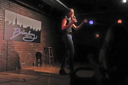 angela cobb at broadway comedy club