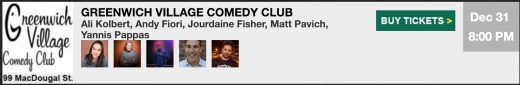 New Year's Eve 2019 Best NYC Comedy Show Tickets