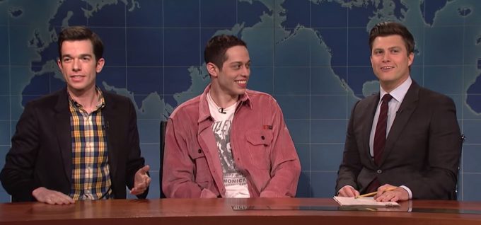 SNL Pete Davidson, John Mulaney