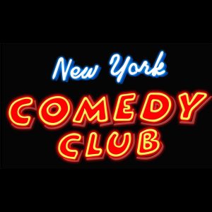New York Comedy Club NYC logo featuring neon lights


